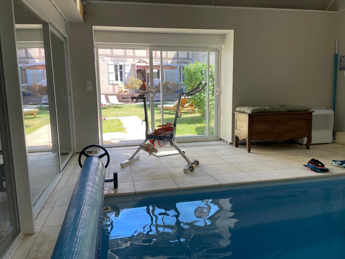 Villa Fontaine Avec Piscine Interieur Chauffee-Maison De Campagne Familiale -Ideal Vacances Ou Sejour Professionnel -3 Chambres-Bureau Separe -Lit Bebe - Parking Facile & Gratuit Dış mekan fotoğraf